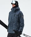 Dope Blizzard Full Zip Laskettelutakki Miehet Metal Blue