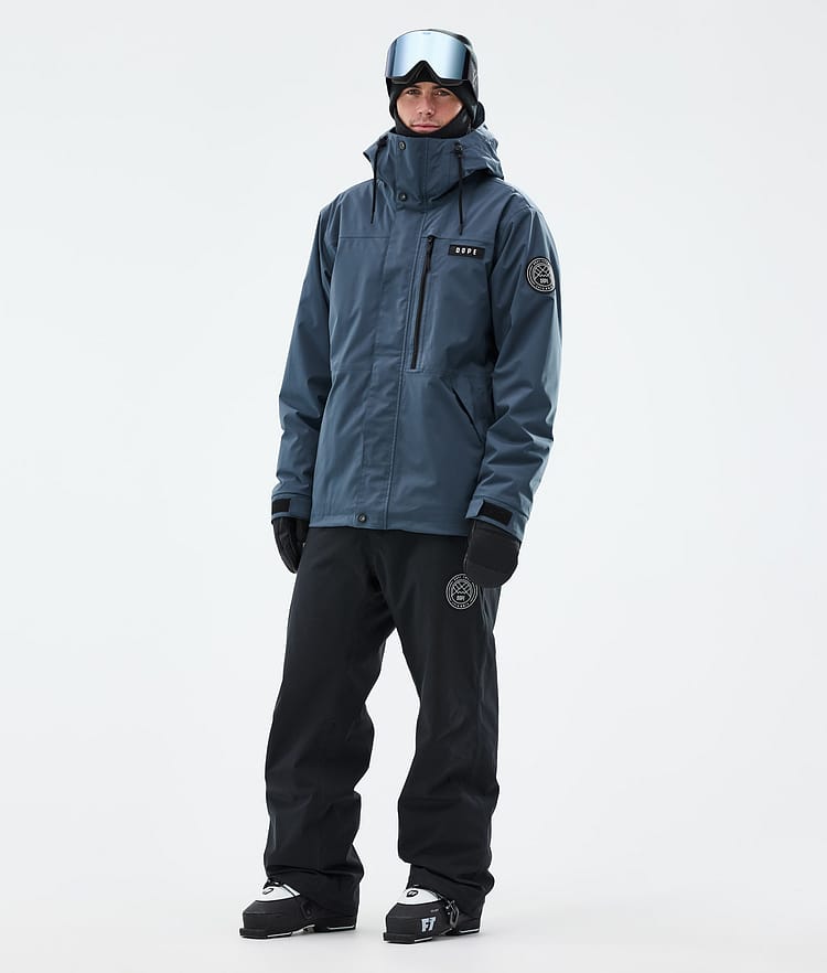 Dope Blizzard Full Zip Laskettelutakki Miehet Metal Blue, Kuva 3 / 10