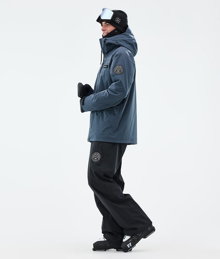 Dope Blizzard Full Zip Laskettelutakki Miehet Metal Blue, Kuva 4 / 10
