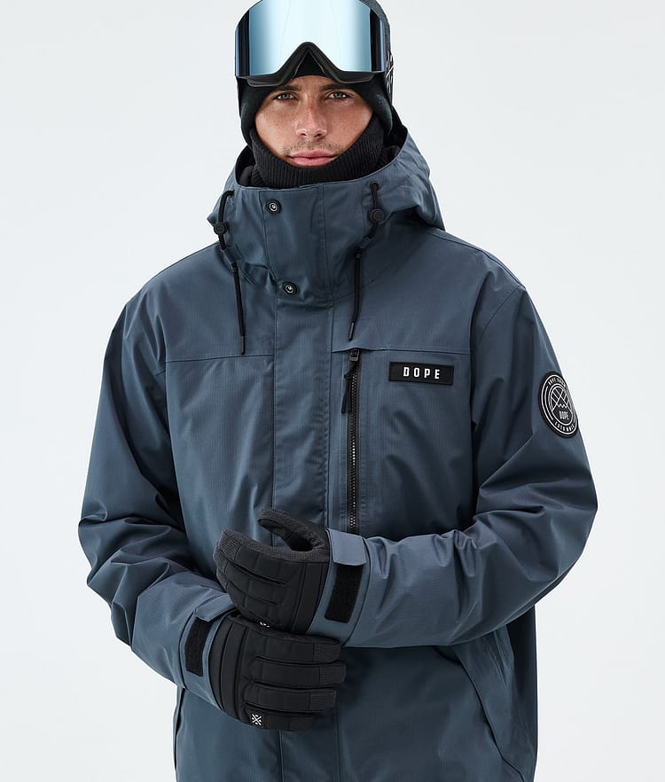 Dope Blizzard Full Zip Lumilautailutakki Miehet Metal Blue, Image 5 of 10