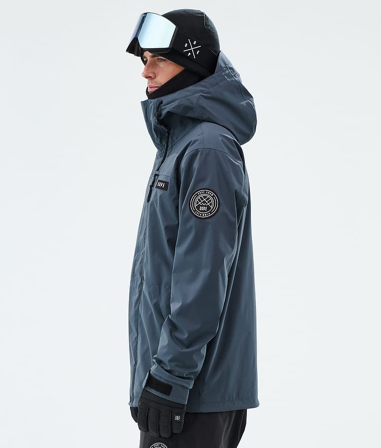 Dope Blizzard Full Zip Lumilautailutakki Miehet Metal Blue, Image 5 of 9