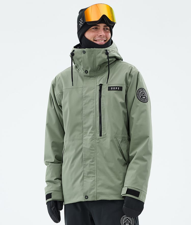 Dope Blizzard Full Zip Laskettelutakki Miehet Moss Green, Kuva 1 / 9
