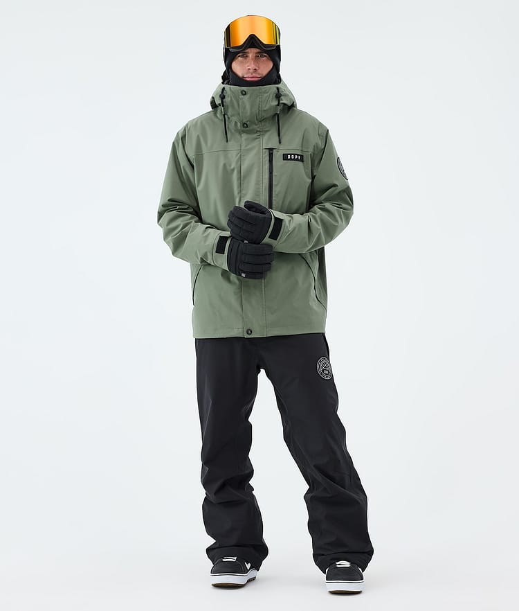 Dope Blizzard Full Zip Lumilautailutakki Miehet Moss Green, Image 2 of 9