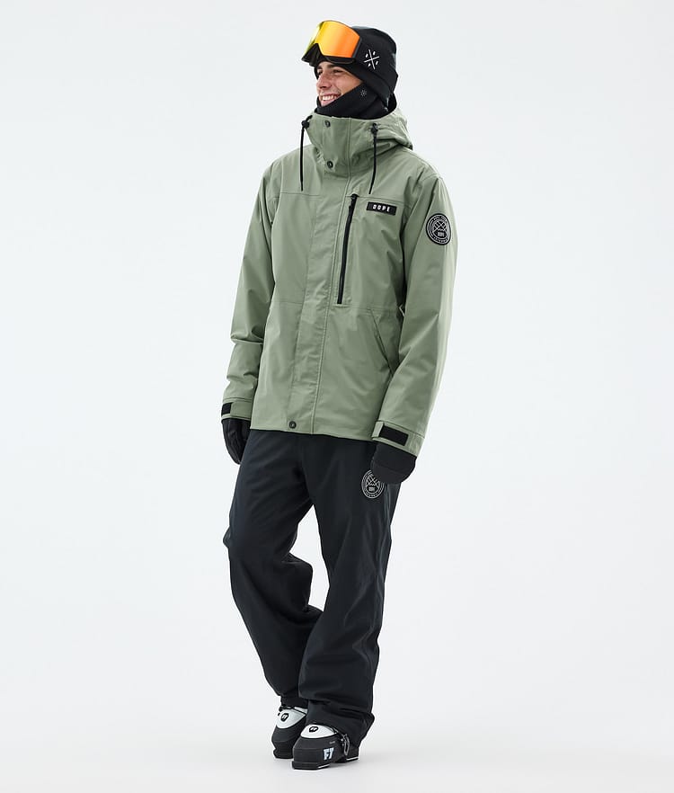 Dope Blizzard Full Zip Laskettelutakki Miehet Moss Green, Kuva 2 / 9