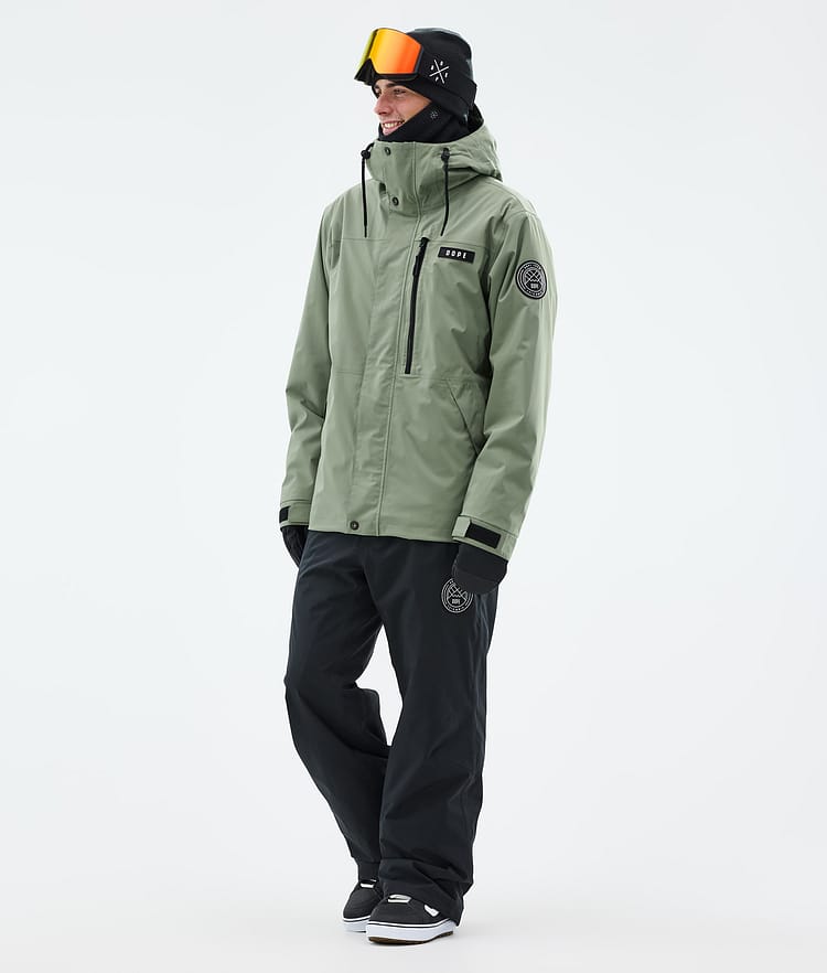 Dope Blizzard Full Zip Lumilautailutakki Miehet Moss Green, Kuva 2 / 9