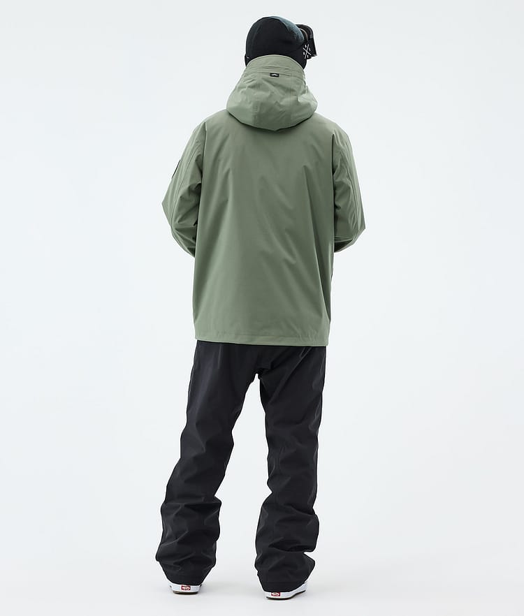 Dope Blizzard Full Zip Lumilautailutakki Miehet Moss Green, Image 3 of 9