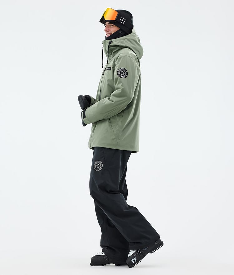 Dope Blizzard Full Zip Laskettelutakki Miehet Moss Green, Kuva 3 / 9