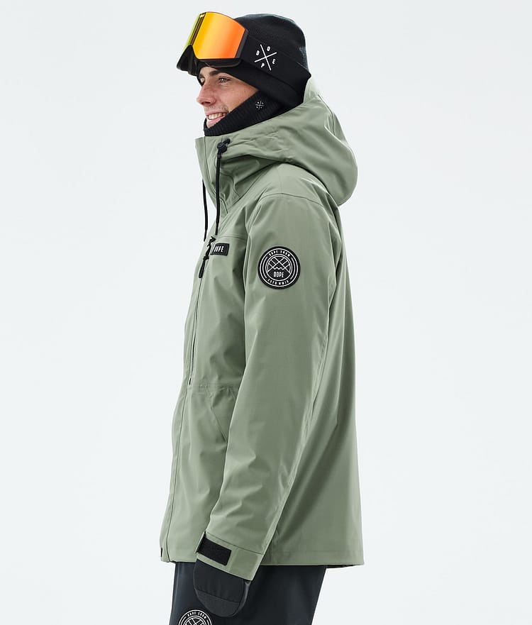 Dope Blizzard Full Zip Laskettelutakki Miehet Moss Green, Kuva 5 / 9