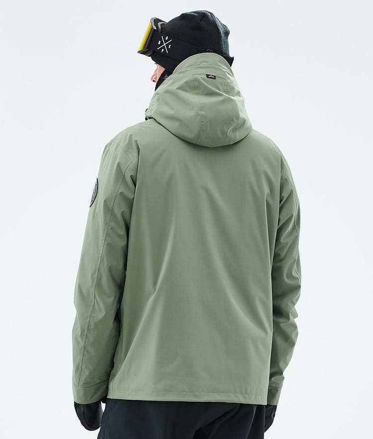 Dope Blizzard Full Zip Laskettelutakki Miehet Moss Green, Kuva 6 / 9