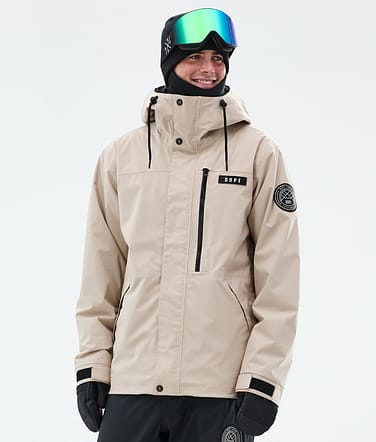 Dope Blizzard Full Zip Laskettelutakki Miehet Sand