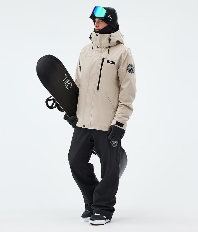 Dope Blizzard Full Zip Lumilautailutakki Miehet Sand, Image 2 of 9