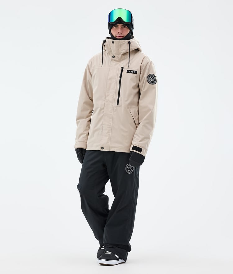 Dope Blizzard Full Zip Lumilautailutakki Miehet Sand, Kuva 2 / 9