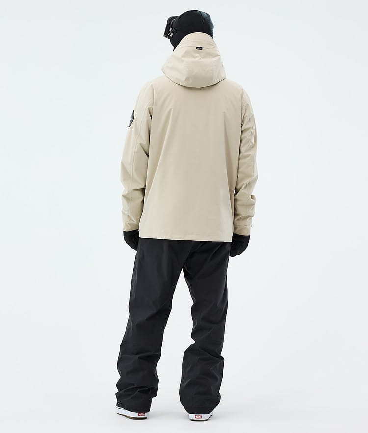 Dope Blizzard Full Zip Lumilautailutakki Miehet Sand, Image 3 of 9