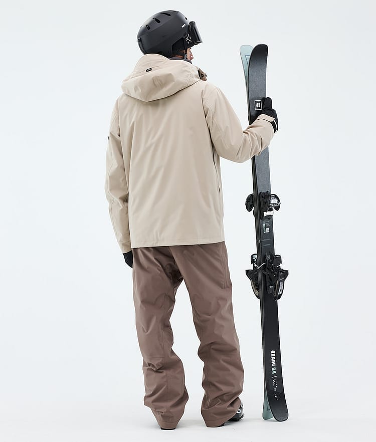 Dope Blizzard Full Zip Laskettelu Outfit Miehet Sand/Walnut, Image 2 of 2