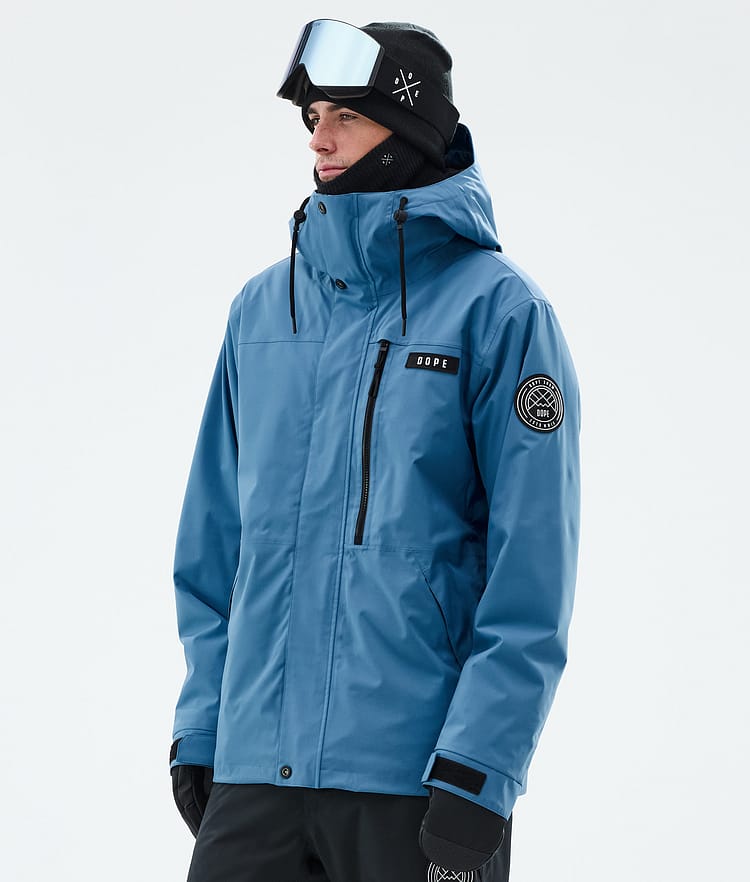 Dope Blizzard Full Zip Laskettelutakki Miehet Blue Steel, Kuva 1 / 9