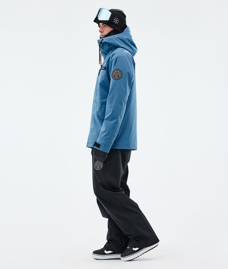 Dope Blizzard Full Zip Lumilautailutakki Miehet Blue Steel, Kuva 3 / 9
