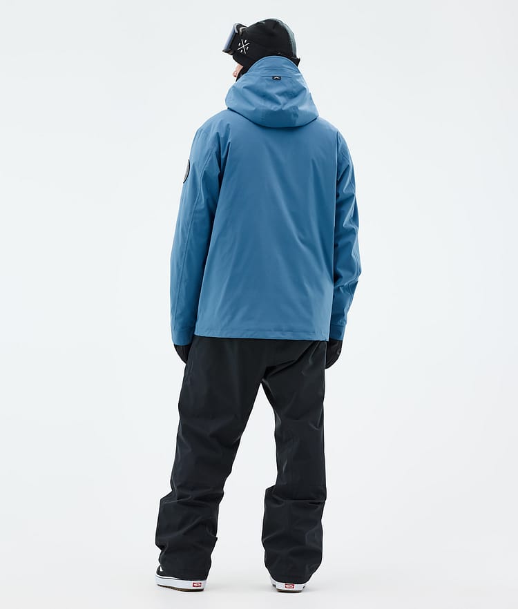Dope Blizzard Full Zip Lumilautailutakki Miehet Blue Steel, Kuva 4 / 9