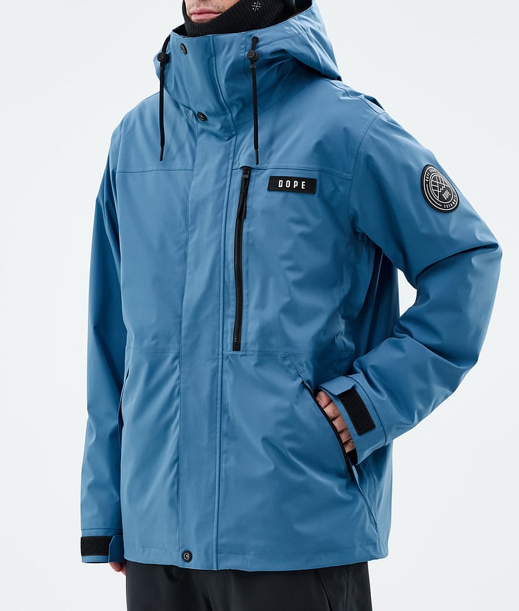 Dope Blizzard Full Zip Laskettelutakki Miehet Blue Steel, Kuva 7 / 9