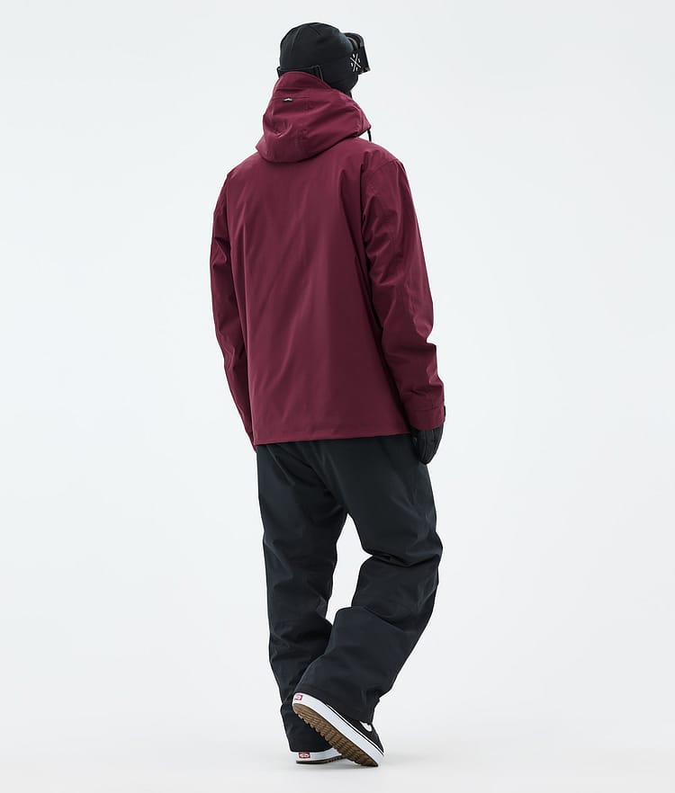 Dope Blizzard Full Zip Lumilautailutakki Miehet Burgundy, Kuva 5 / 10