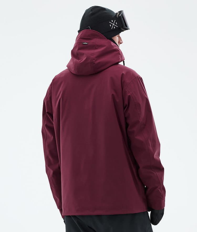 Dope Blizzard Full Zip Laskettelutakki Miehet Burgundy, Kuva 7 / 10