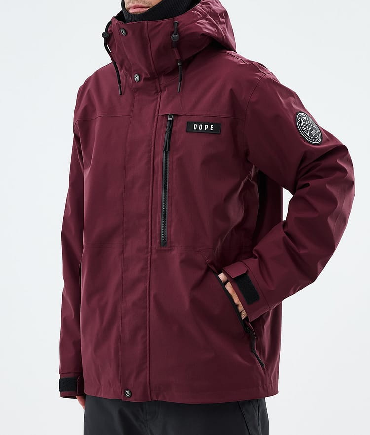 Dope Blizzard Full Zip Laskettelutakki Miehet Burgundy, Image 7 of 9