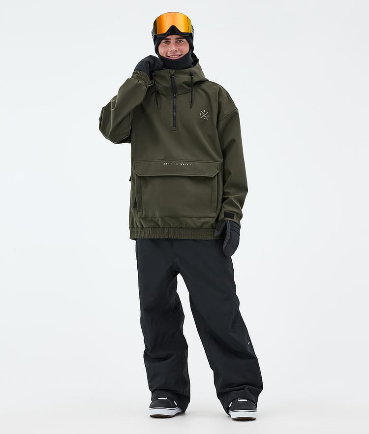 Dope Cyclone Lumilautailutakki Miehet Olive Green, Kuva 2 / 8