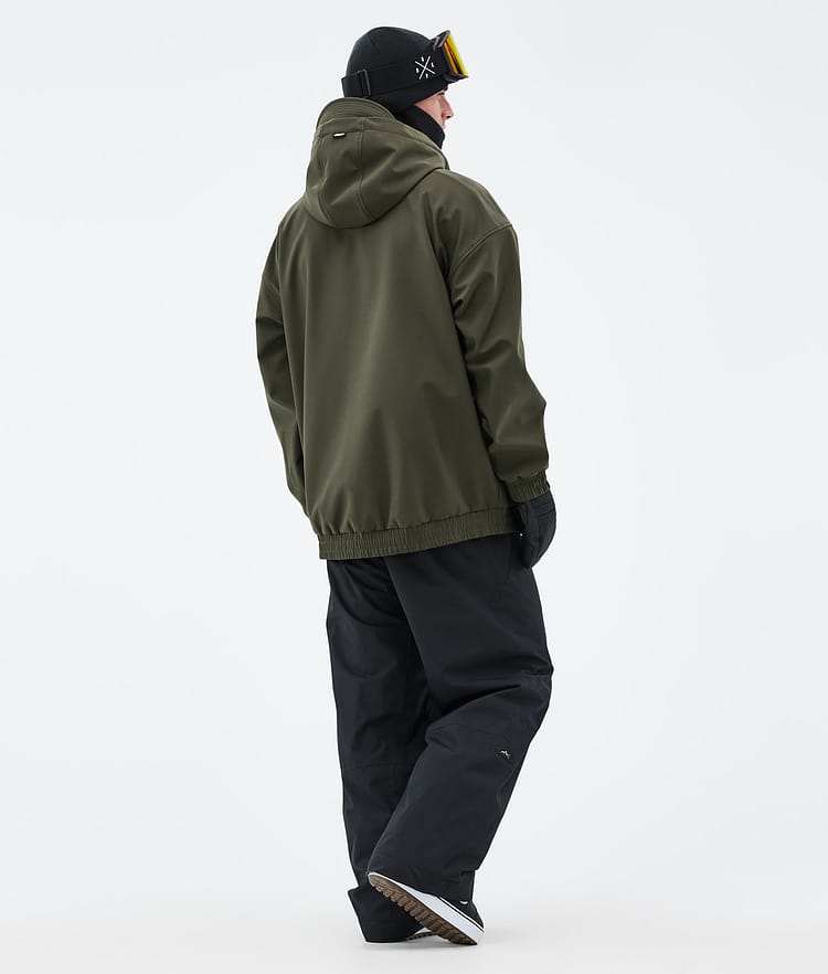 Dope Cyclone Lumilautailutakki Miehet Olive Green, Kuva 4 / 8