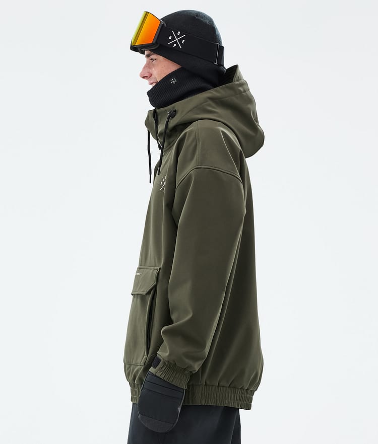 Dope Cyclone Lumilautailutakki Miehet Olive Green, Kuva 5 / 8