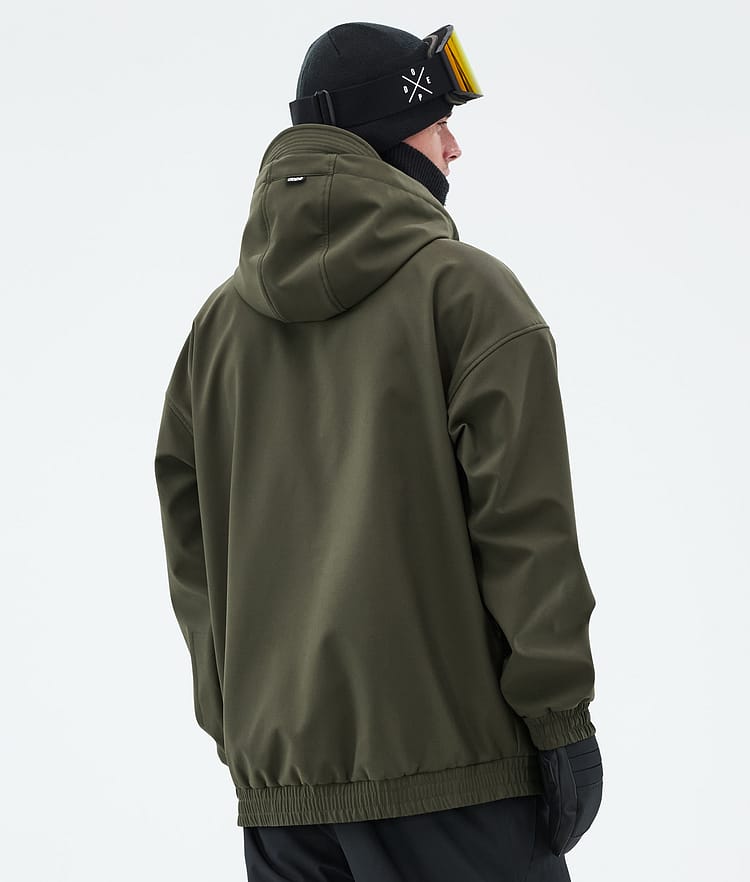 Dope Cyclone Lumilautailutakki Miehet Olive Green, Kuva 6 / 8