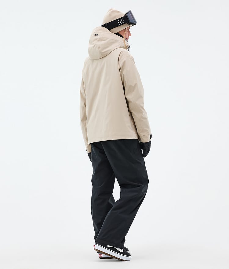 Dope Blizzard W Full Zip Lumilautailutakki Naiset Sand, Kuva 4 / 9