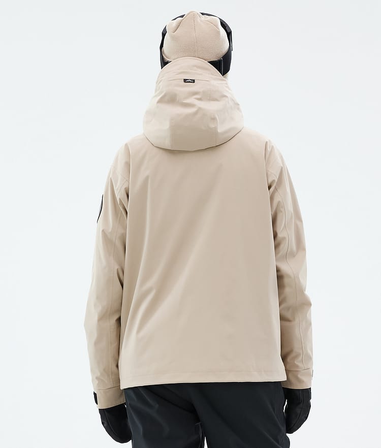 Dope Blizzard W Full Zip Lumilautailutakki Naiset Sand, Kuva 6 / 9
