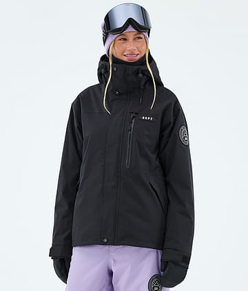 Dope Blizzard W Full Zip Lumilautailutakki Black
