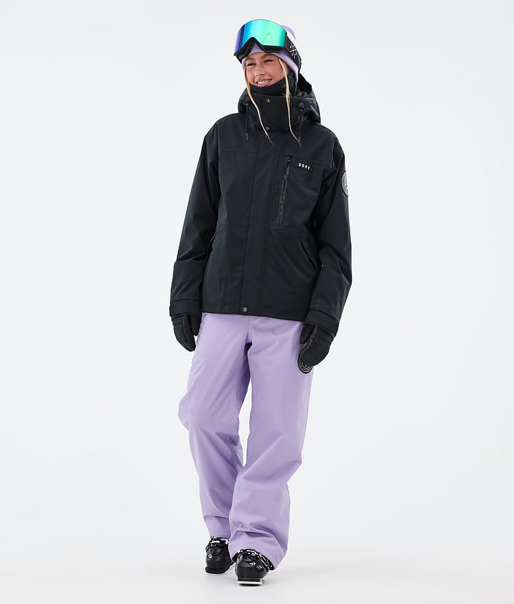 Dope Blizzard W Full Zip Laskettelutakki Naiset Black, Kuva 2 / 9