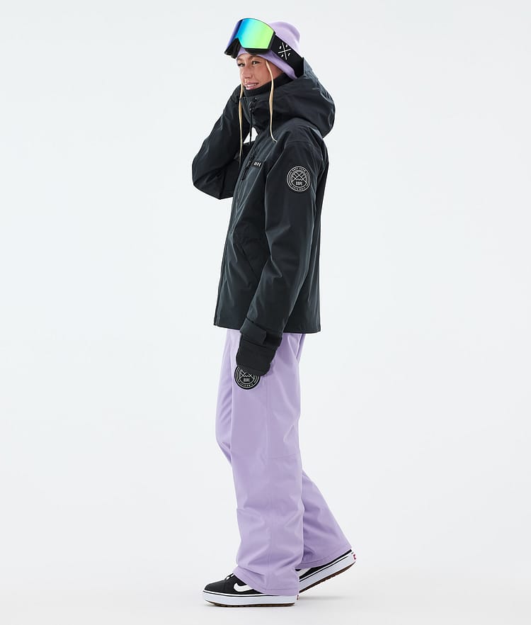 Dope Blizzard W Full Zip Lumilautailutakki Naiset Black, Kuva 3 / 9