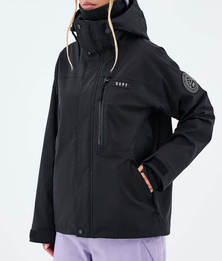 Dope Blizzard W Full Zip Laskettelutakki Naiset Black, Image 7 of 9