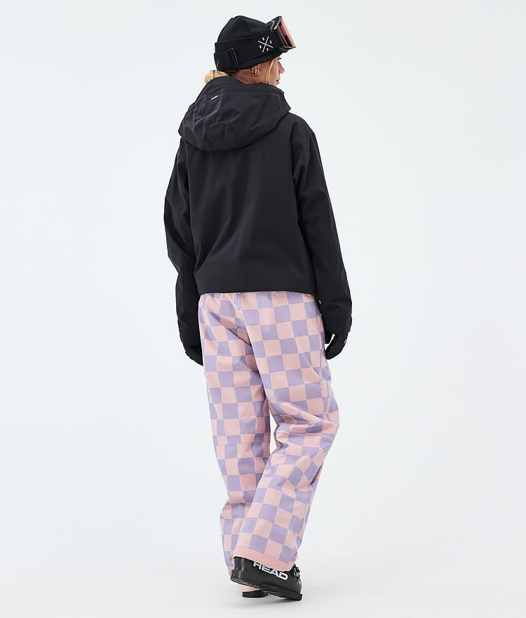 Dope Blizzard W Full Zip Laskettelu Outfit Naiset Black/Squares, Image 2 of 2
