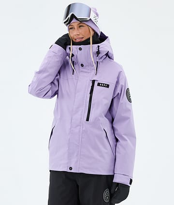 Dope Blizzard W Full Zip Lumilautailutakki Faded Violet