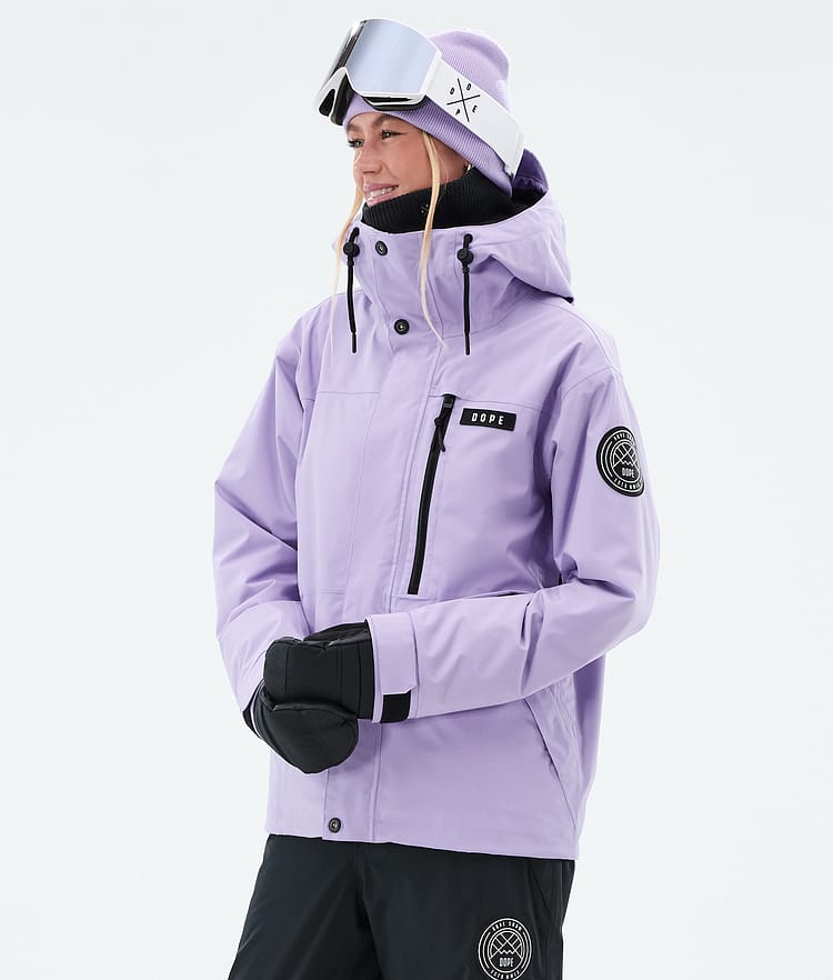 Dope Blizzard W Full Zip Laskettelutakki Naiset Faded Violet, Kuva 1 / 9