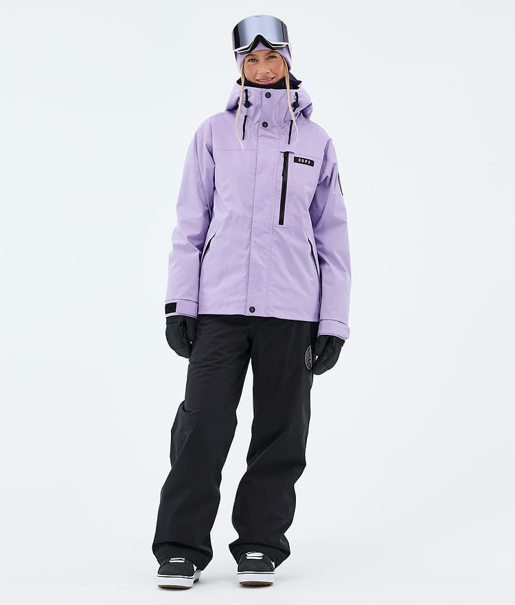 Dope Blizzard W Full Zip Lumilautailutakki Naiset Faded Violet, Image 2 of 9