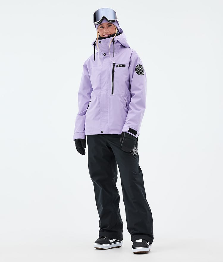 Dope Blizzard W Full Zip Lumilautailutakki Naiset Faded Violet, Kuva 2 / 9
