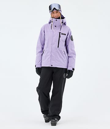 Dope Blizzard W Full Zip Laskettelu Outfit Faded Violet/Black