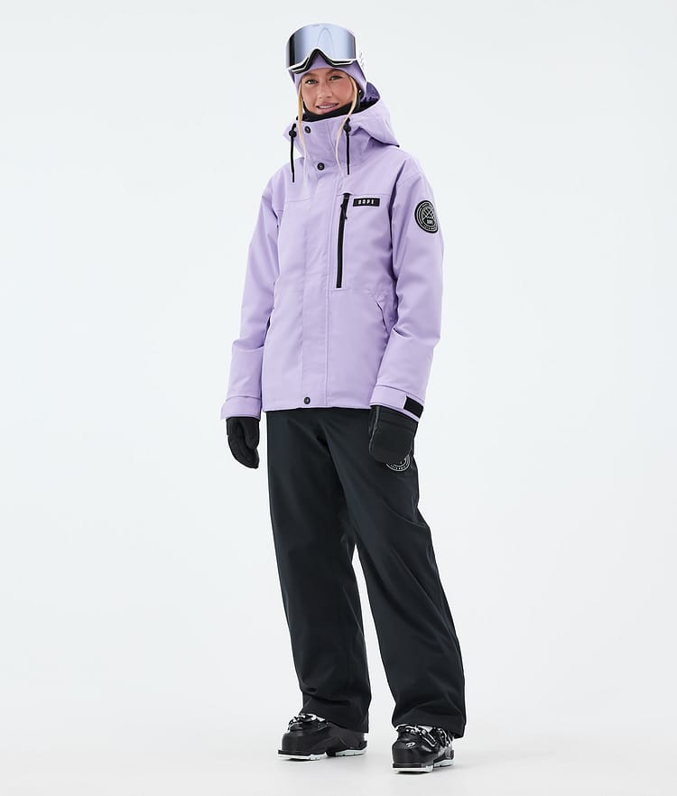 Dope Blizzard W Full Zip Laskettelutakki Naiset Faded Violet, Kuva 2 / 9