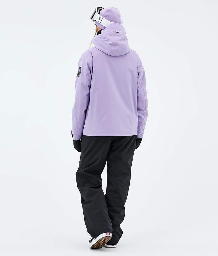 Dope Blizzard W Full Zip Lumilautailutakki Naiset Faded Violet, Image 3 of 9
