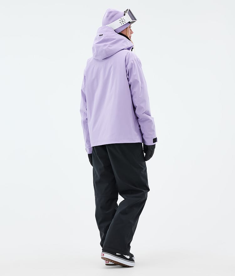 Dope Blizzard W Full Zip Lumilautailutakki Naiset Faded Violet, Kuva 4 / 9