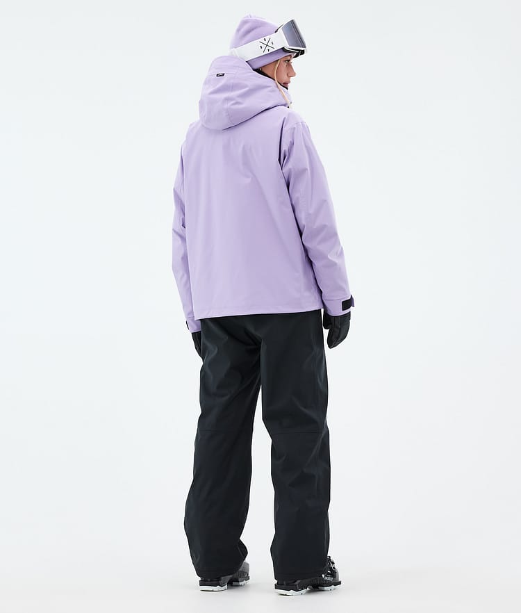 Dope Blizzard W Full Zip Laskettelutakki Naiset Faded Violet, Kuva 4 / 9