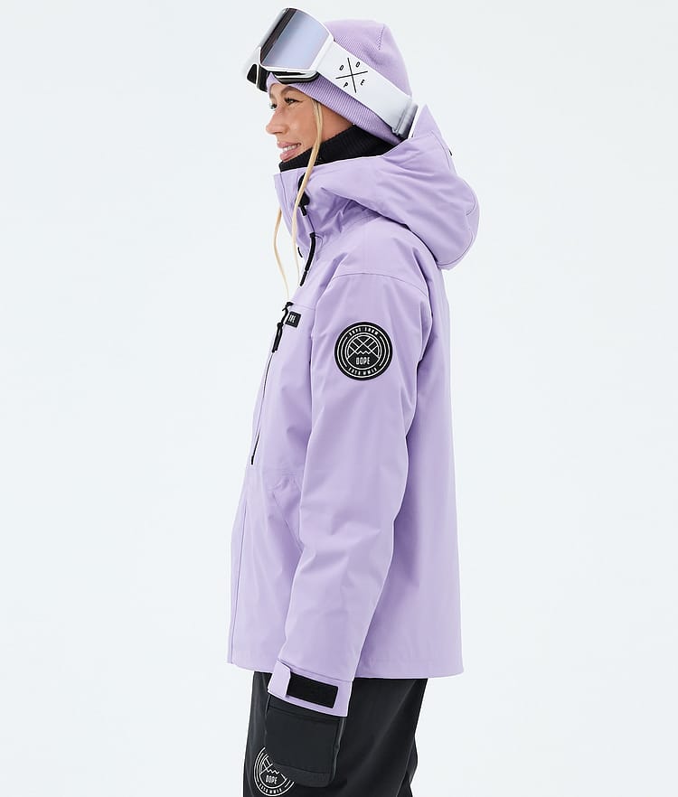 Dope Blizzard W Full Zip Laskettelutakki Naiset Faded Violet, Image 5 of 9