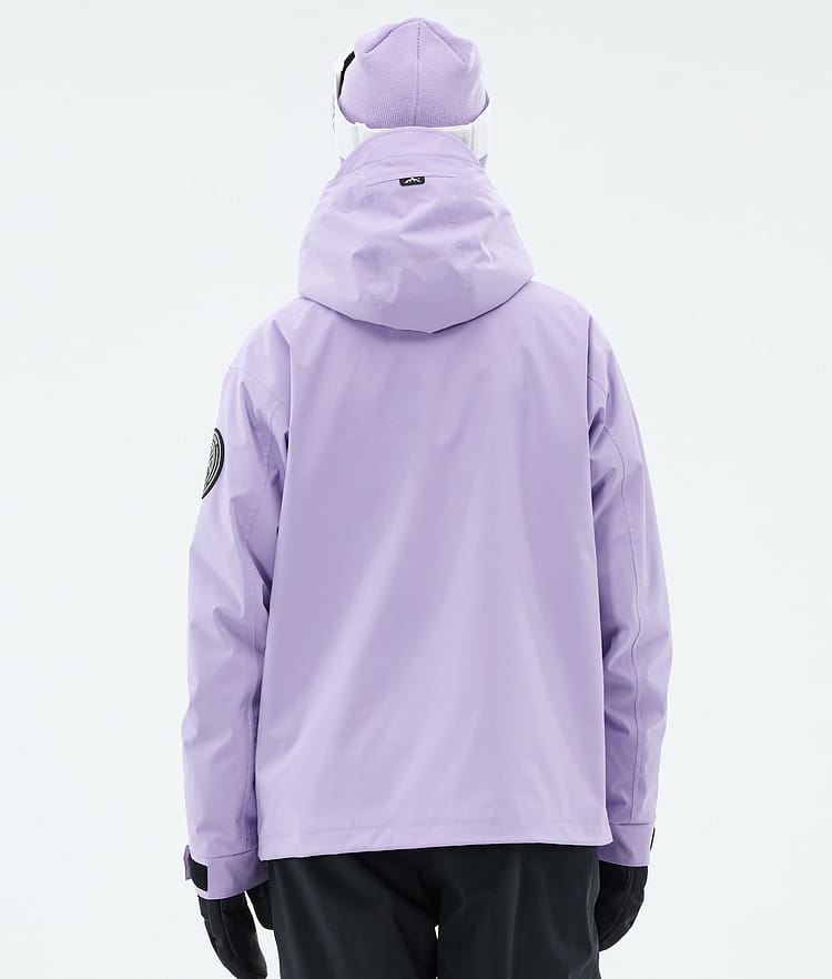 Dope Blizzard W Full Zip Laskettelutakki Naiset Faded Violet, Kuva 6 / 9