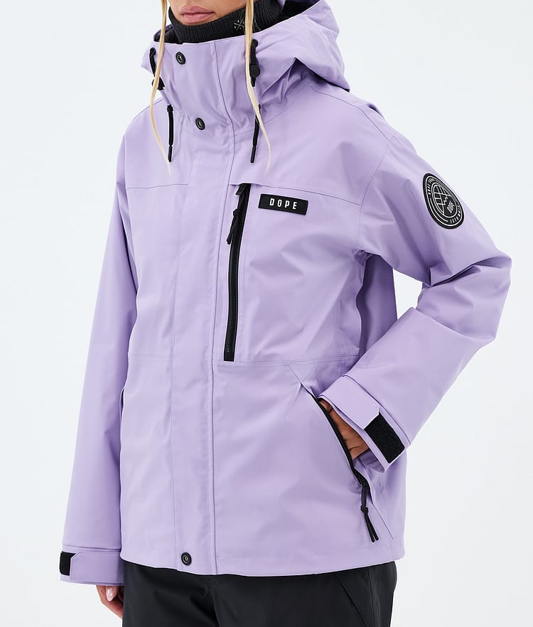 Dope Blizzard W Full Zip Lumilautailutakki Naiset Faded Violet, Image 7 of 9