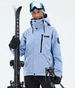 Dope Blizzard W Full Zip Laskettelutakki Naiset Light Blue