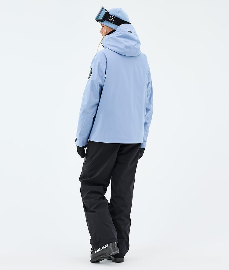Dope Blizzard W Full Zip Laskettelutakki Naiset Light Blue, Image 3 of 9